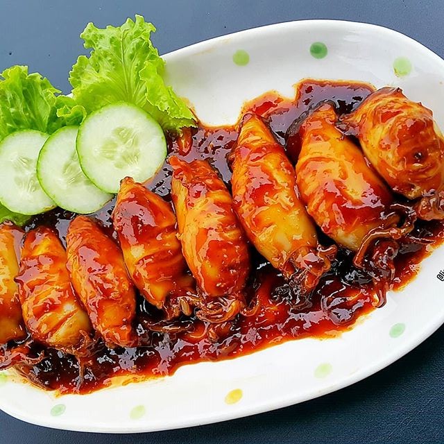 Cumi Bakar Pedas Manis Menu Simpel Dan Enak